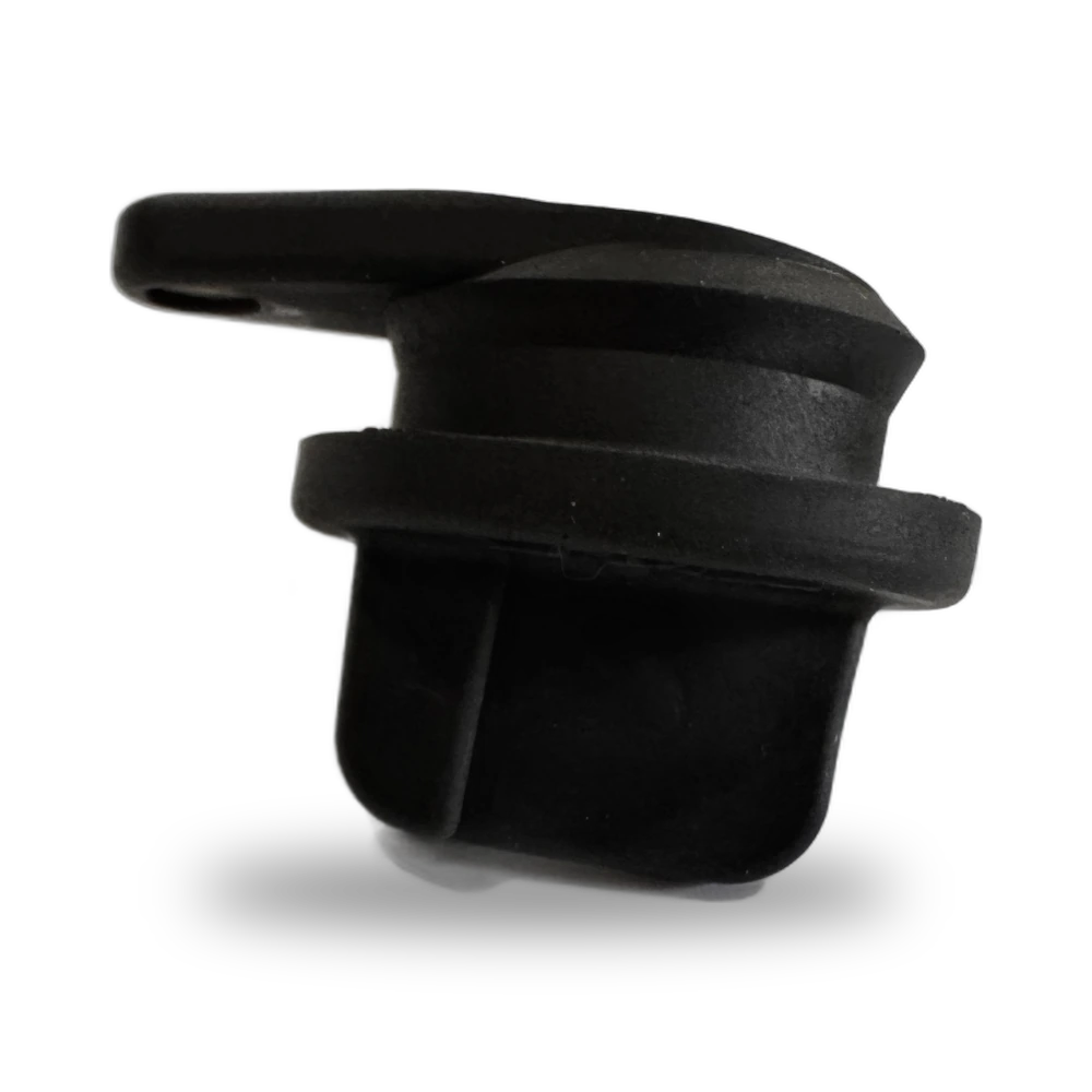 Magnetic Hub Plug, three-quarter view with magnet tab