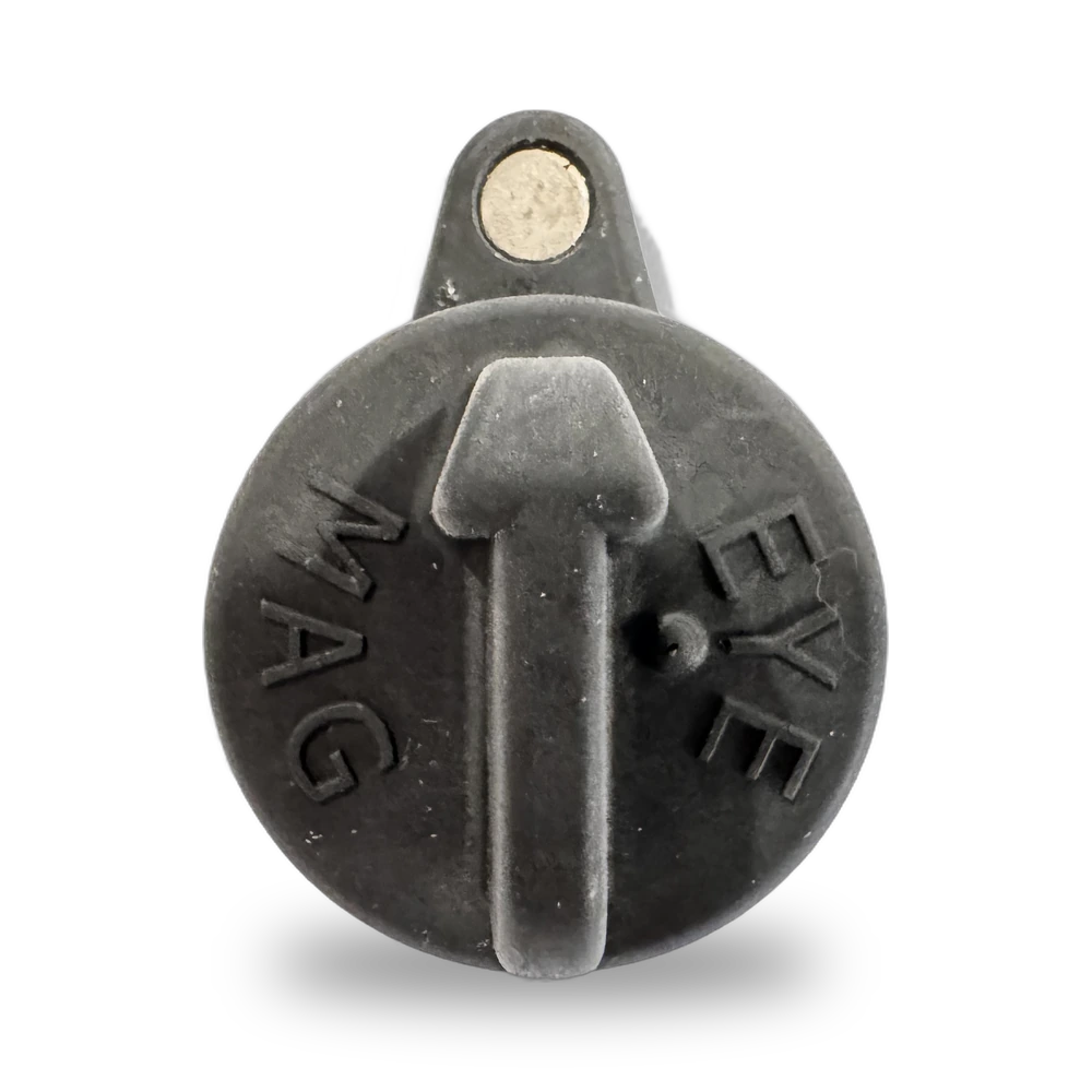 Magnetic Hub Plug, three-quarter hero view with the magnet tab